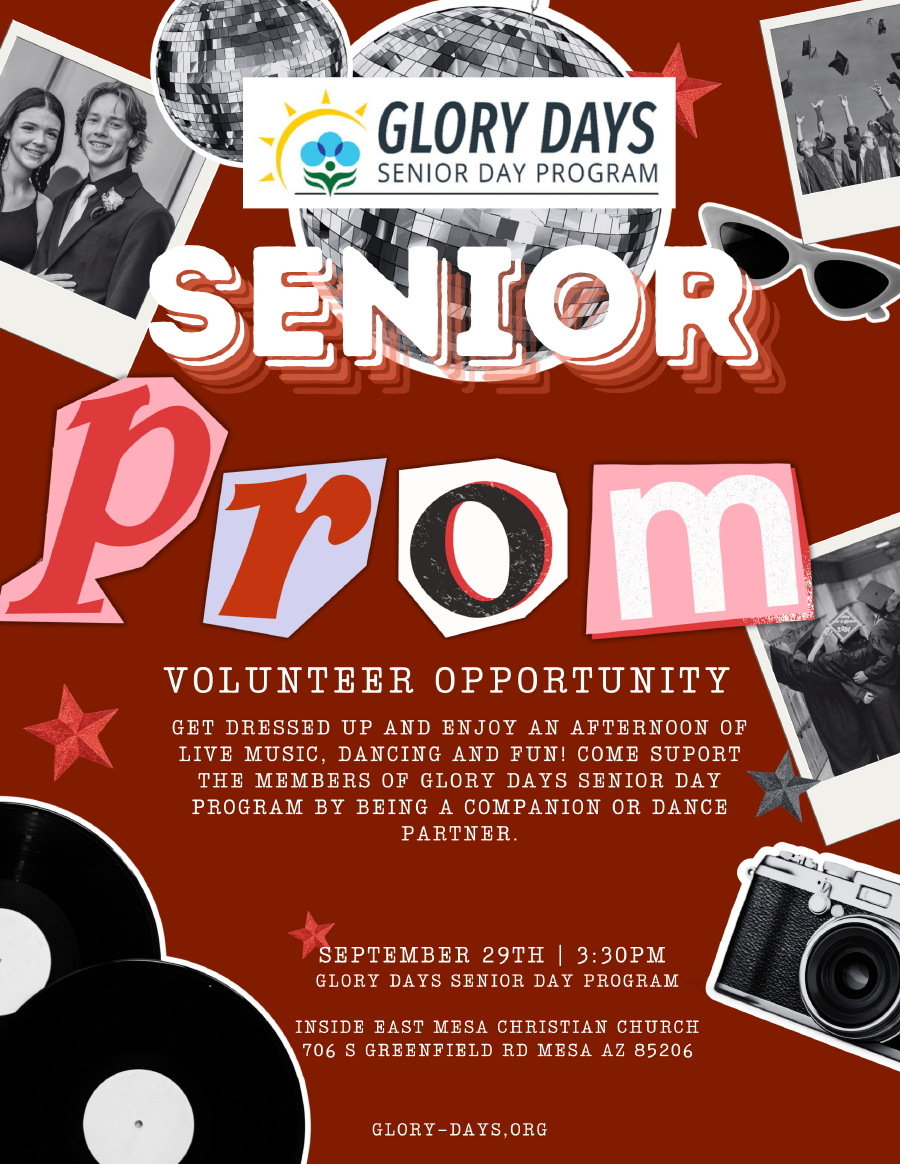 Flier for the Senior Prom